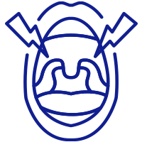 mouth pain icon