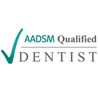 AADSM qualified dentist logo